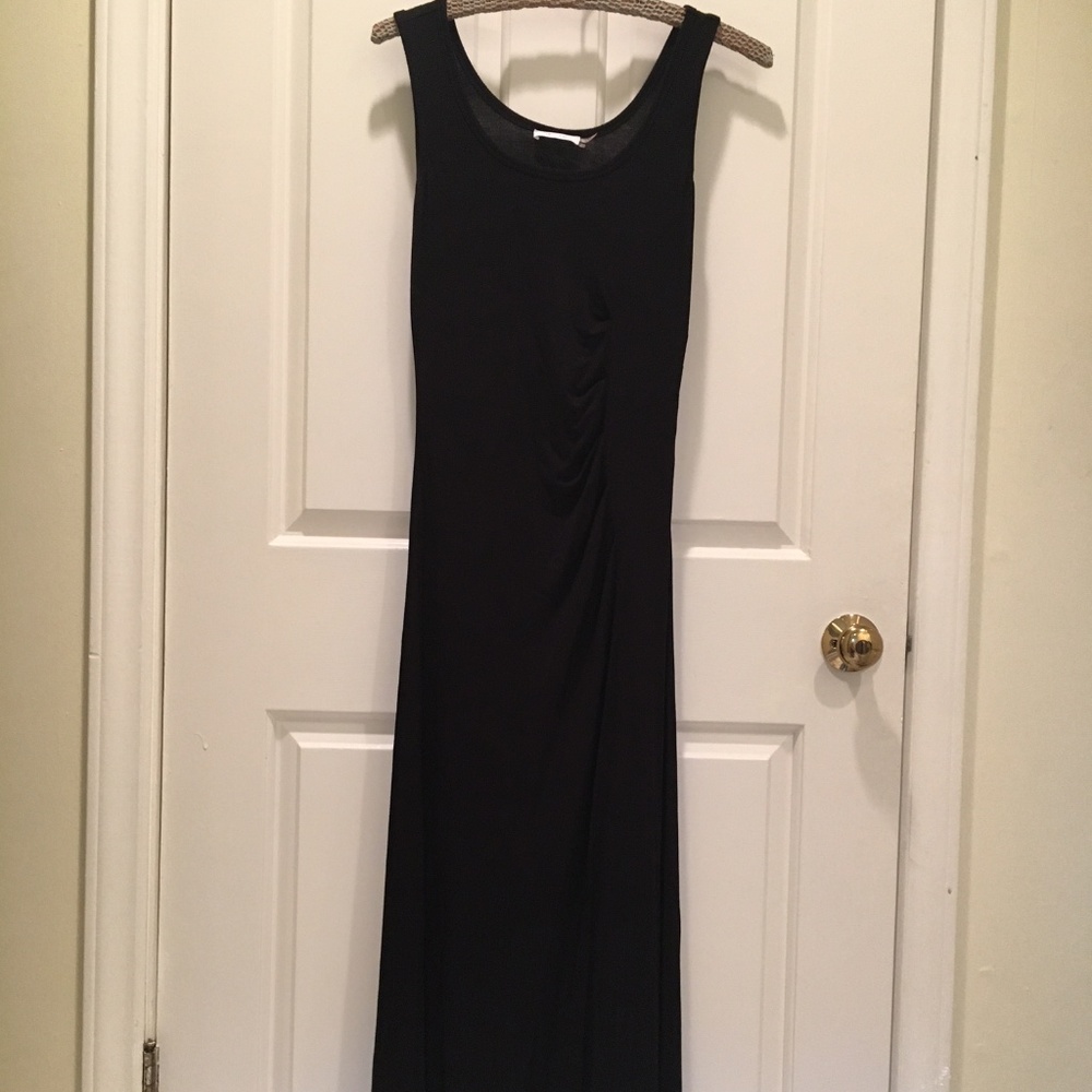 Calvin Klein ruched maxi dress, Small EUC!